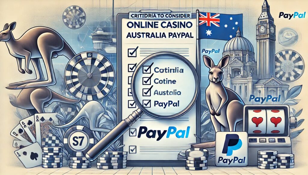 Criteria to Consider When Choosing an Online Casino Australia PayPal